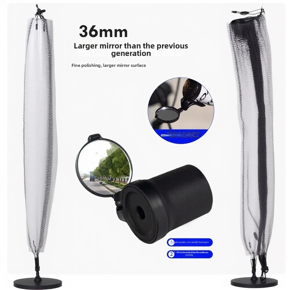 360 Adjustable Handlebar Mirror for Mini Foldable Bike