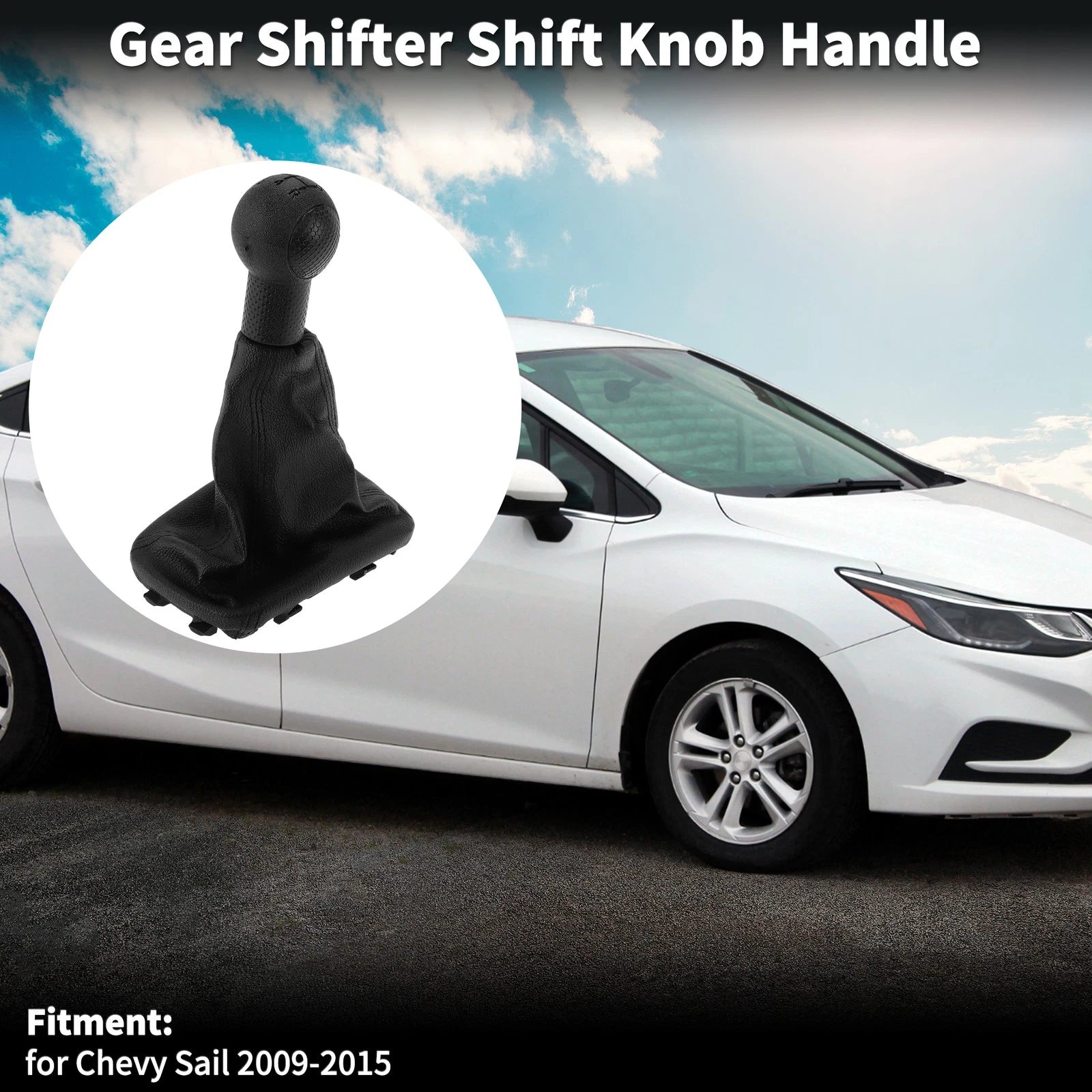 Manual Gear Shift Knob Handle Replacement for Chevrolet Sail (2009–2015)