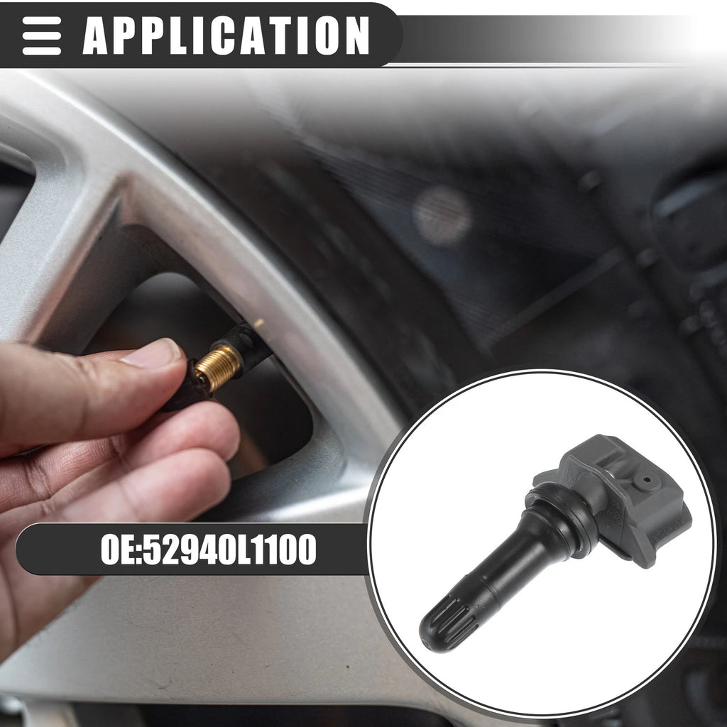 Tire Pressure Sensor 433MHz Replacement for Hyundai Elantra (2000–2019)