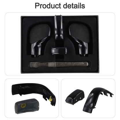 Set of 2 Black Handball Side Covers for Golf Series
