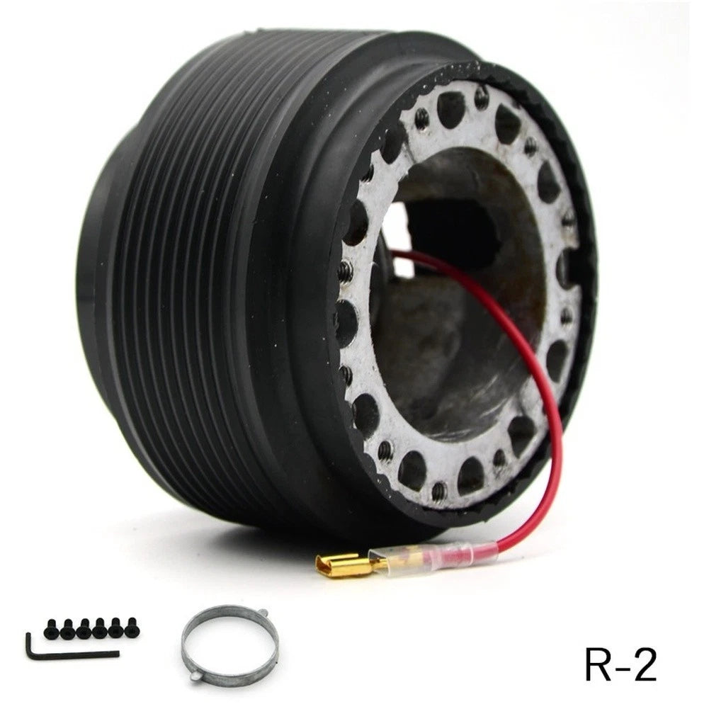 R2 Steering Wheel Hub Adapter Quick Release Alloy for Competitive Racing Use