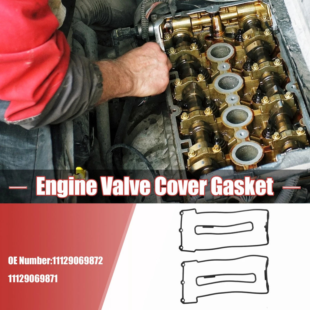 Engine Valve Cover Gasket Set for BMW 540i Base (2014–2016)