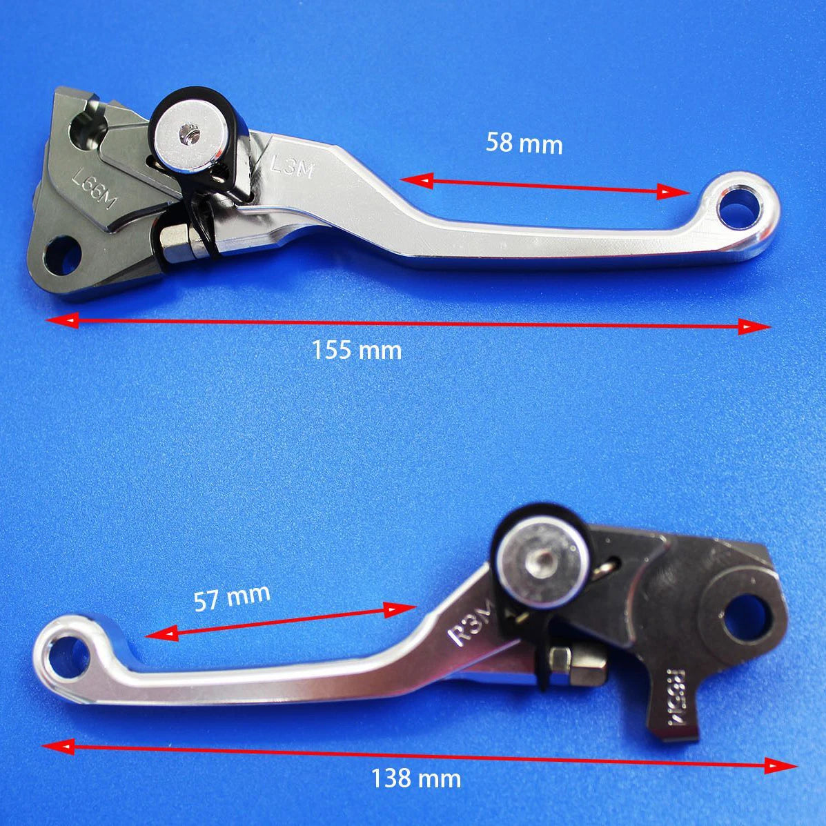 Brake Clutch Levers for Yamaha YZ 450F 426F (2009–2015)