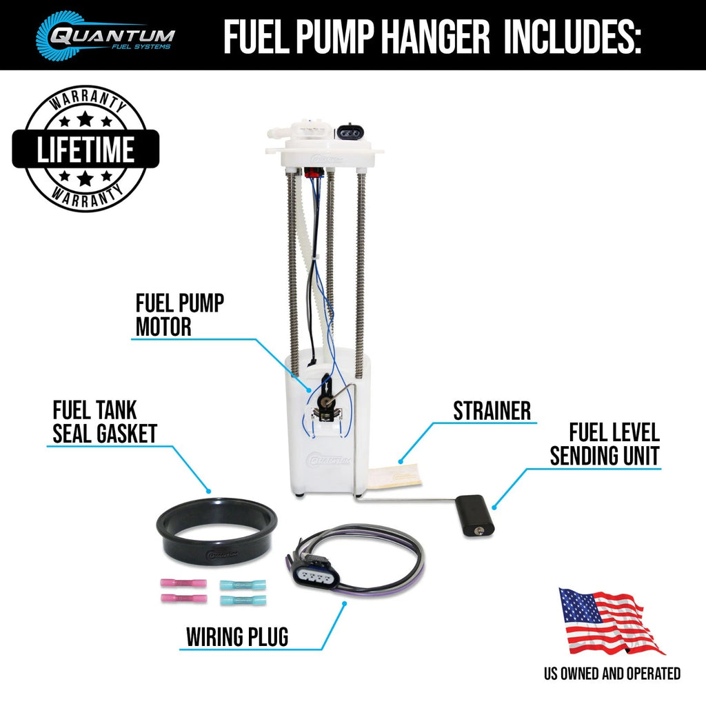 Fuel Pump Module Assembly + Send Unit for Chevrolet GMC E3500M (1999–2003)