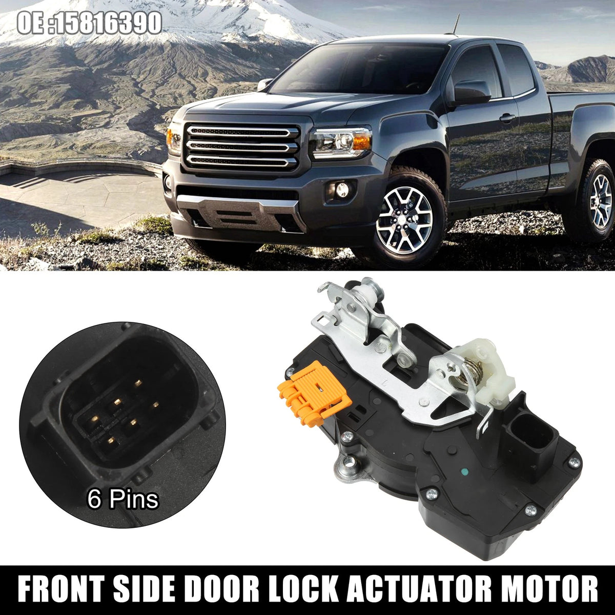 Power Door Lock Actuator Motor for Hummer H2 (2003–2009) 15816390