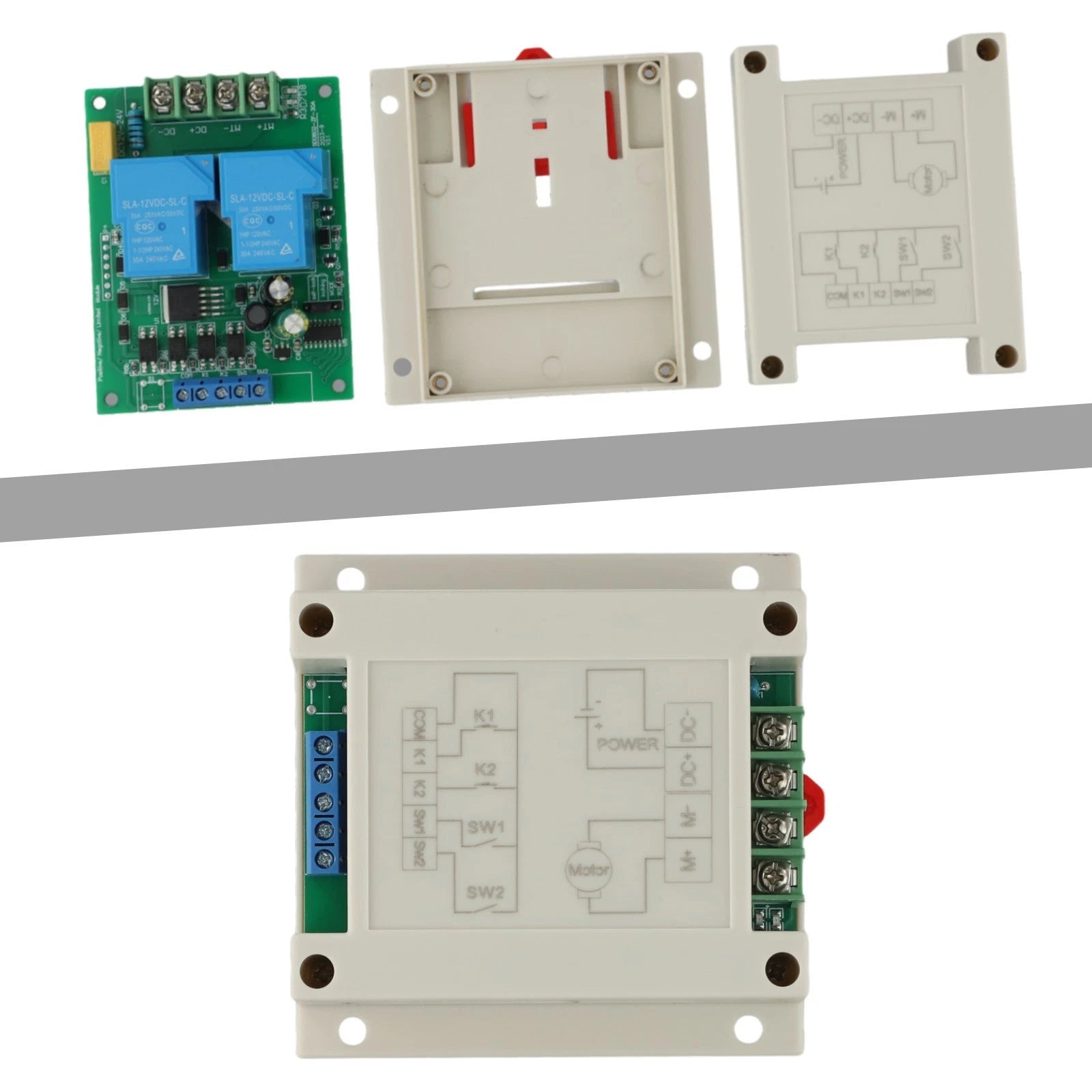 30A DC Motor Forward Reverse Control Board for Various Applications (12V-24V)
