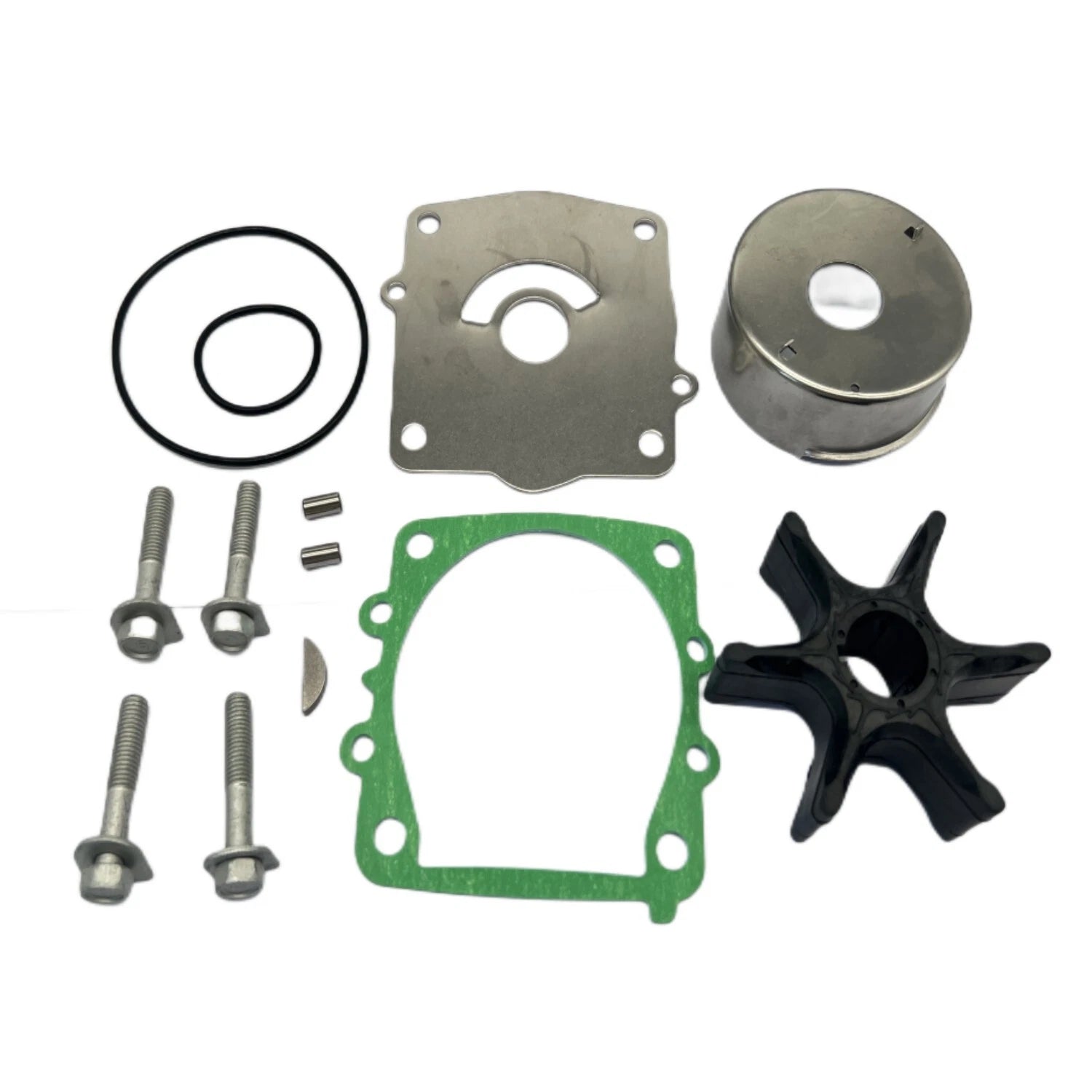 Water Pump Impeller Kit for Yamaha 150 175 200 225 HP Outboard (6G5-W0078-01)