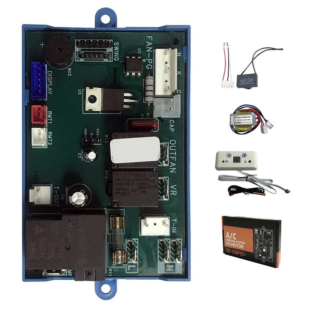 AC Control Panel System Board Set for QD U08PGC Plus (2010–2020)