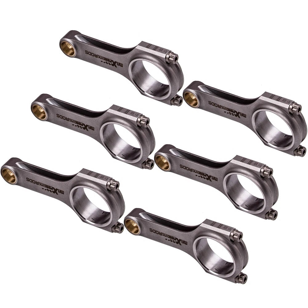 H-Beam Connecting Rods for VW Golf R32 Audi A3 3.2L VR6 (2004–2008) ARP 2000