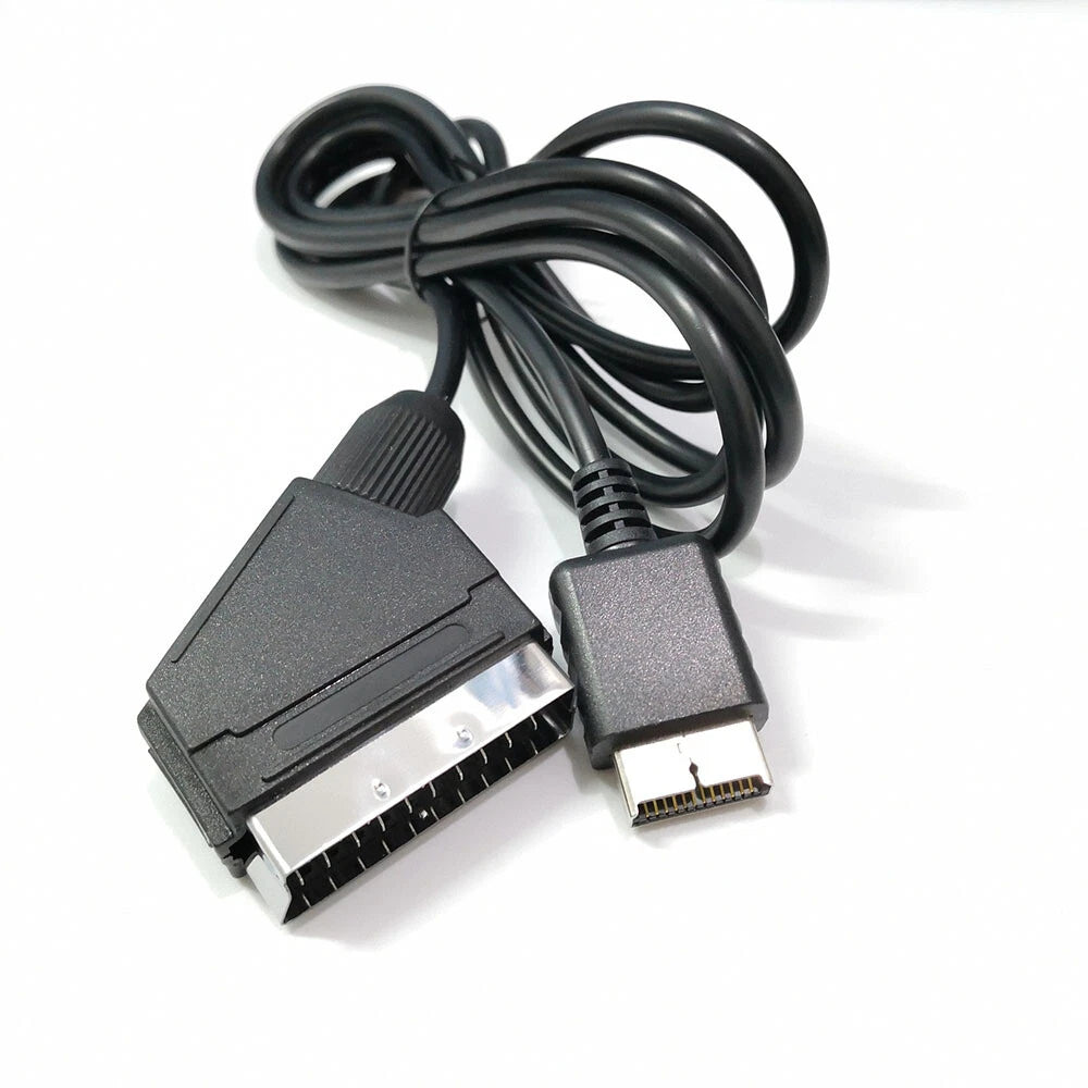 RGB Scart Cable for PS1/PS2/PS3 (1.8 Meter)