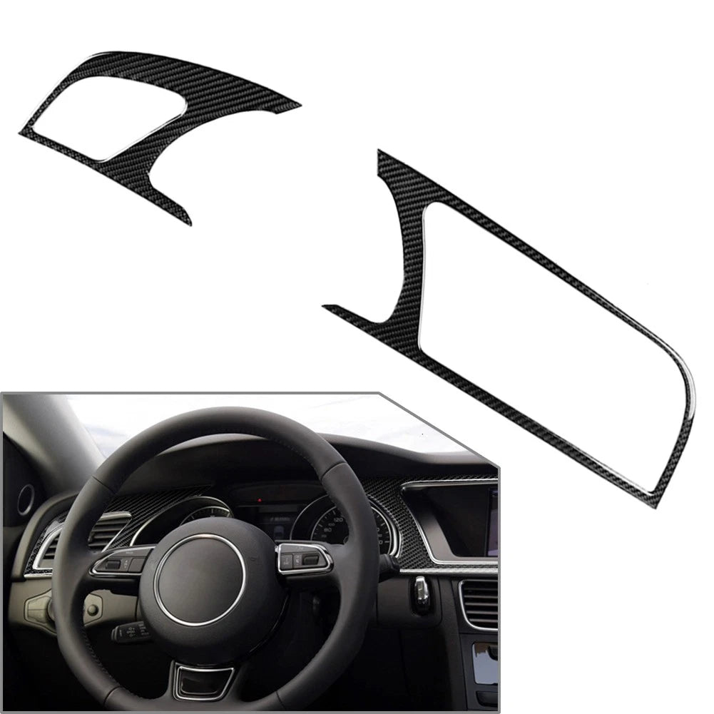 2X Dashboard Instrument Panel Cover Trim LHD for Audi A5 RS5 S5 (2010–2017)