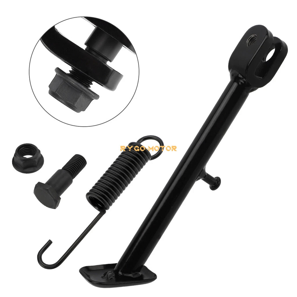 Kickstand Kit Assembly w/ Spring for Honda CRF50F (2004–2012)