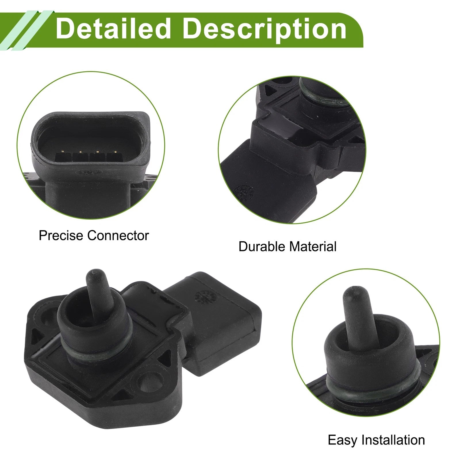 Manifold Absolute Pressure MAP Sensor OEM for Volkswagen Polo (1999–2001)