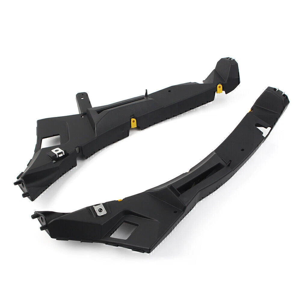 Pair Front Bumper Mount Bracket for Jaguar XJ (2010–2019) C2D43335