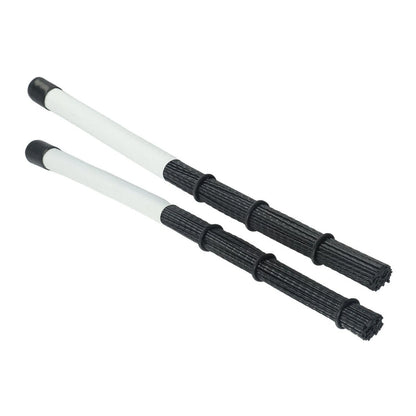 1 PC Percussion Drum Brush for Professional Use (36x5.1x4 cm) Black/White
