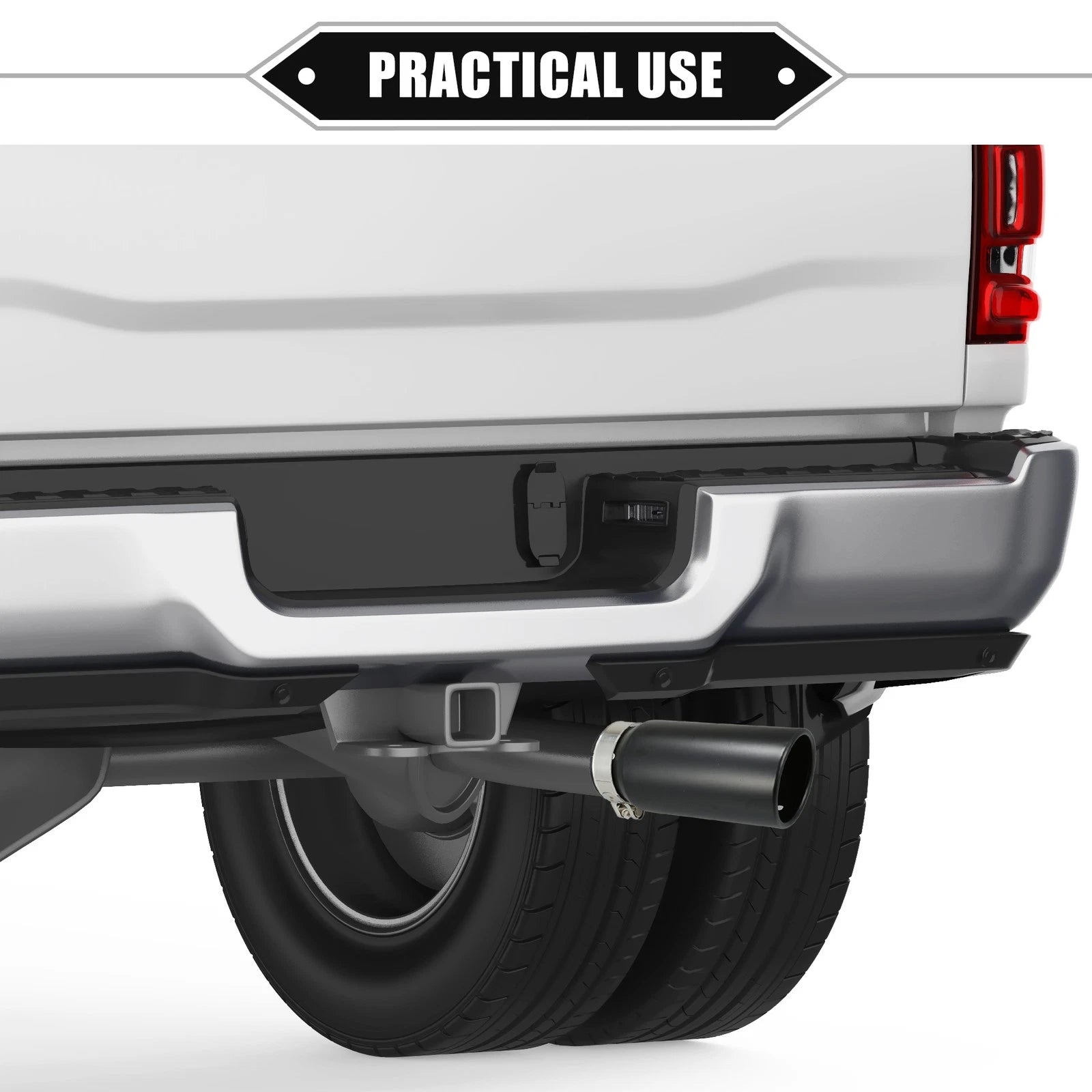 Exhaust Tip Tailpipe Replacement Inlet 2.8 Inch for Toyota Tacoma (2005–)