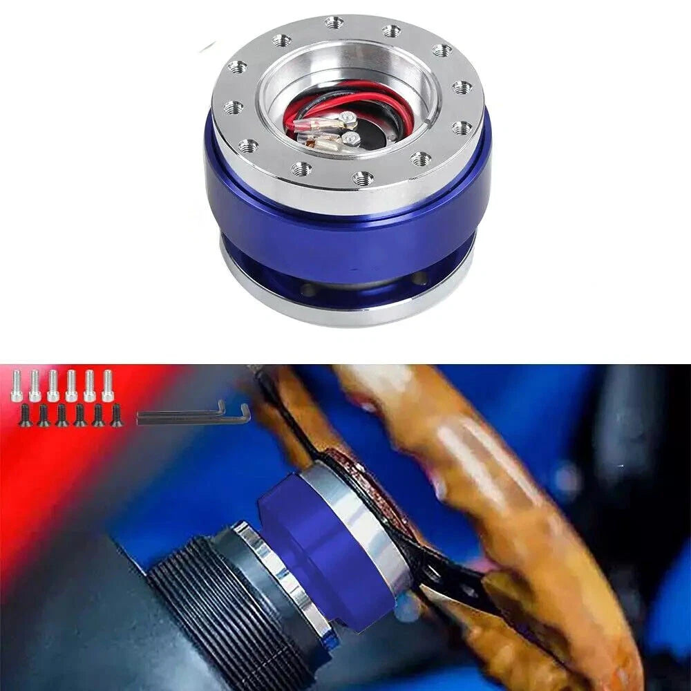 Steering Wheel Quick Release Hub Adapter for Universal Fit (All Years)