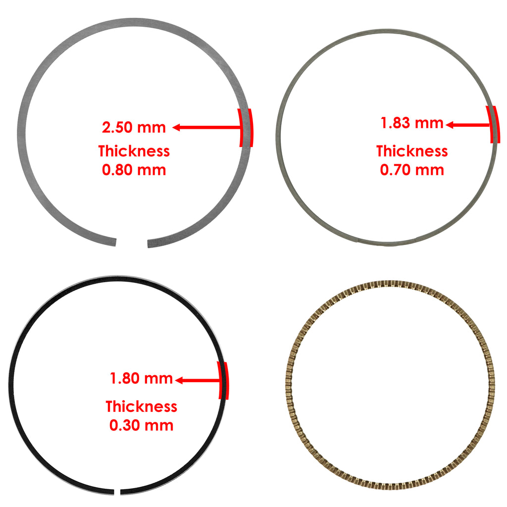 Piston Rings Replacement for Honda TRX450R (2006–2009)