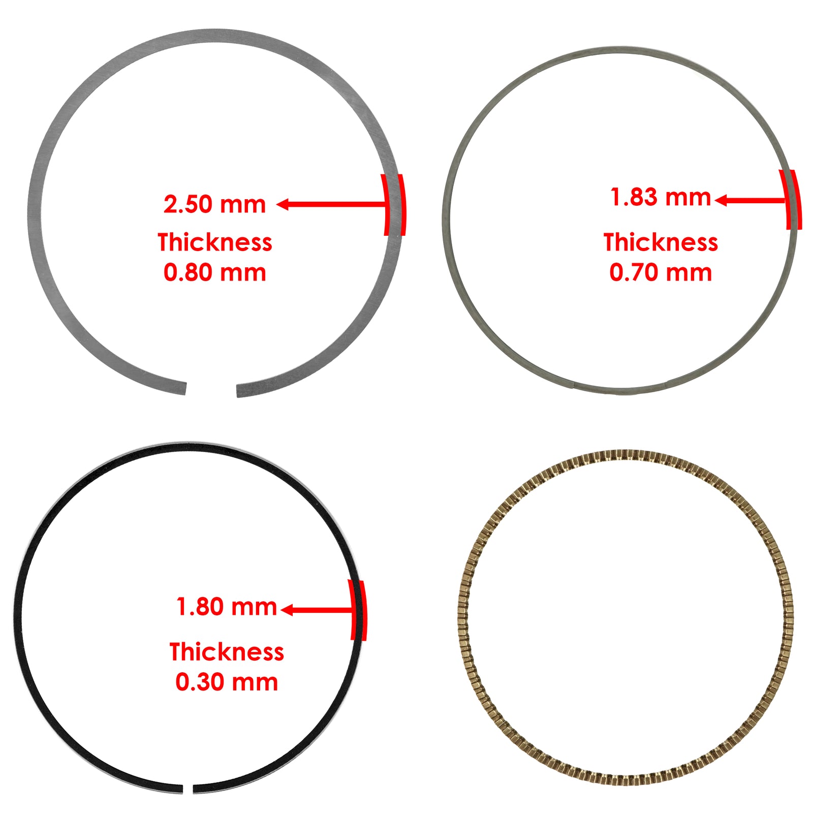 Piston Rings Replacement for Honda TRX450R (2006–2009)