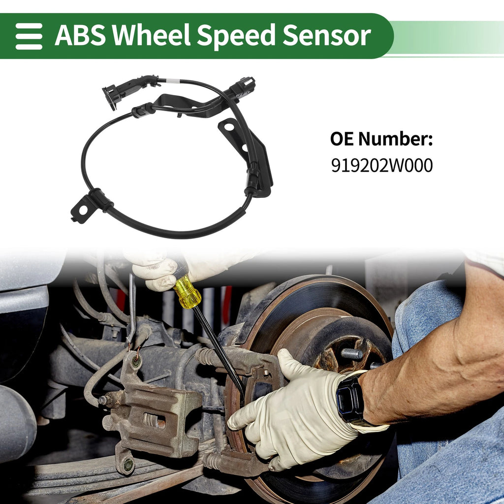 ABS Wheel Speed Sensor Replacement Left Rear for Hyundai Santa Fe (2013–2018)