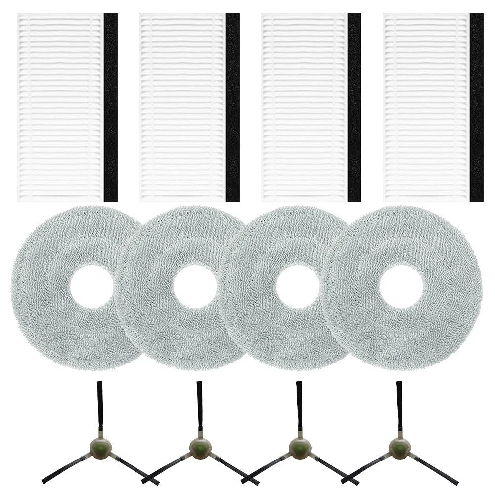 Side Brush Filter Mop Cloth Kit for LEFANT M3 Robot (2019–2023)