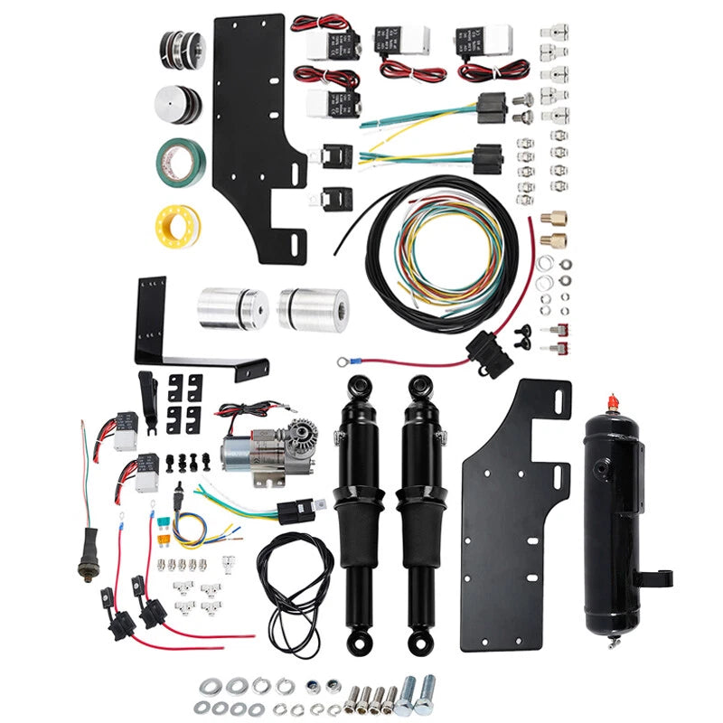 Front Air Ride Lowering Kit for Harley Road Glide (2014–2025)