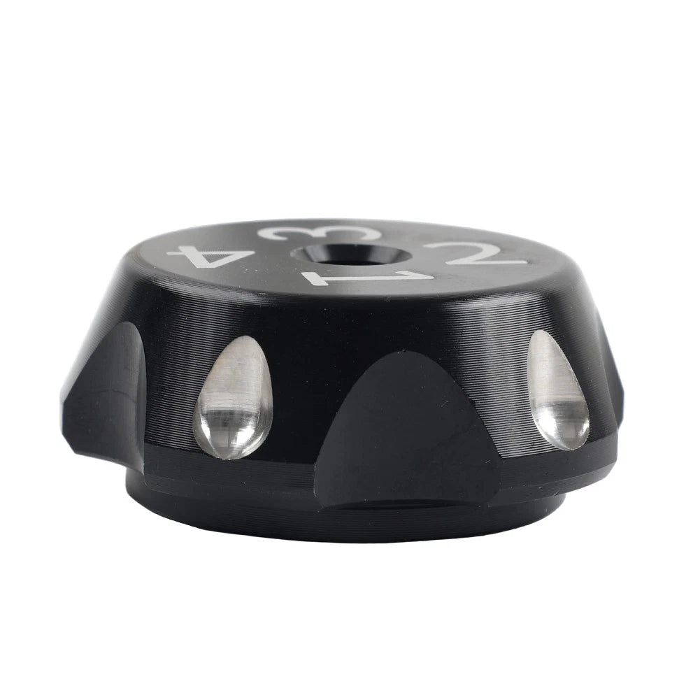 Black Shock Suspension Setting Adjuster Decoration Cap For Can Am Ryker 600 900