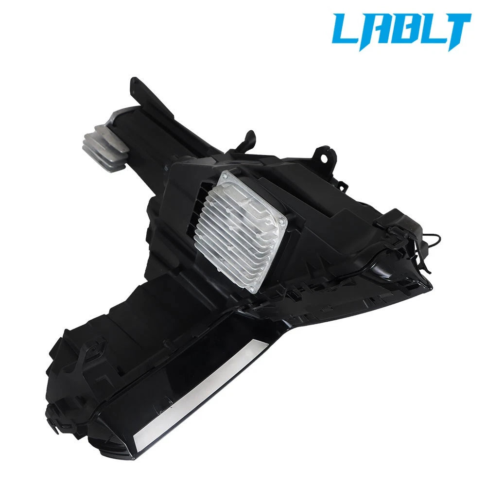 Left Side Headlight Headlamp Chrome Halogen for Cadillac XT4 (2019–2021)