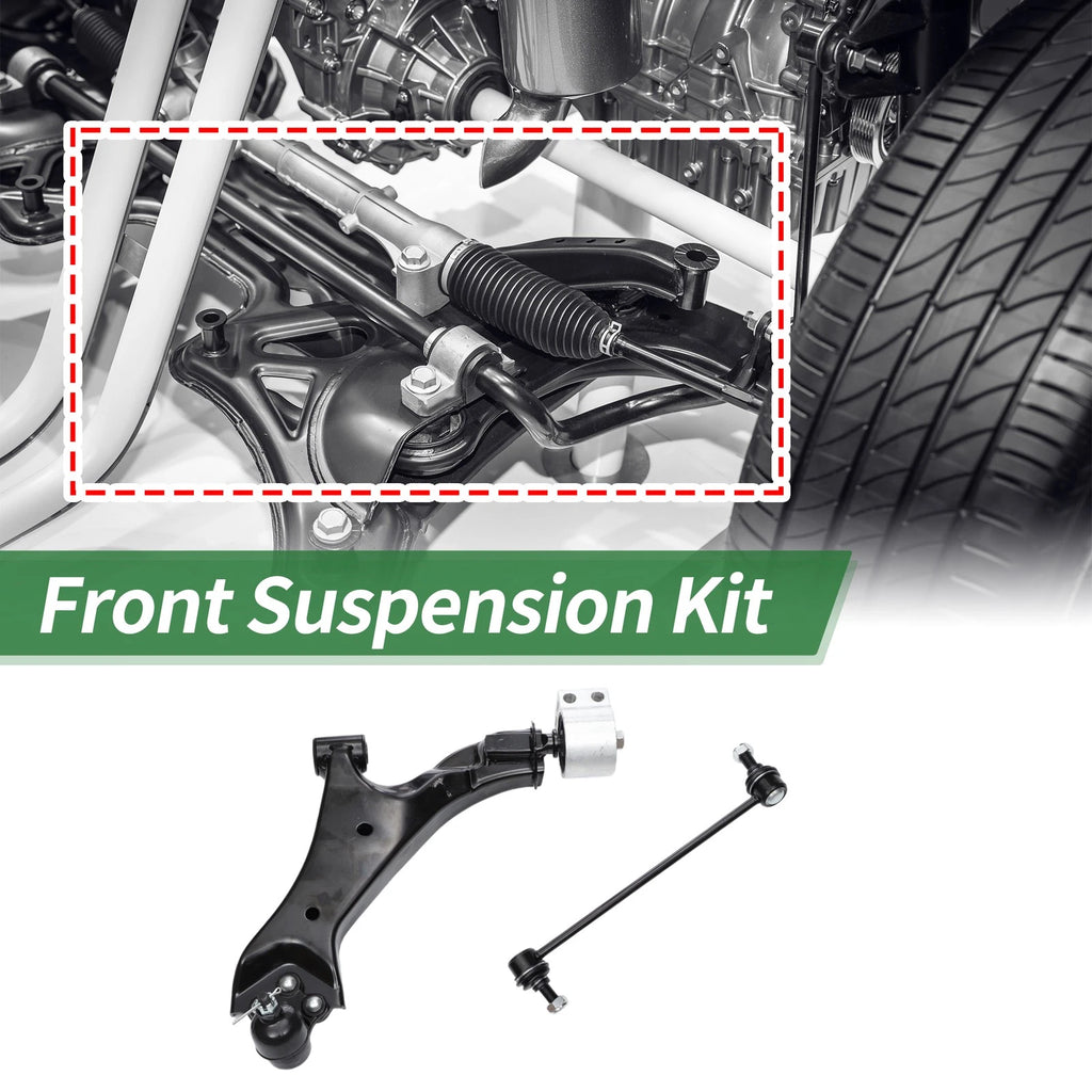 4pcs Front Suspension Control Arm Kit for Chevrolet Equinox (2010–2017)