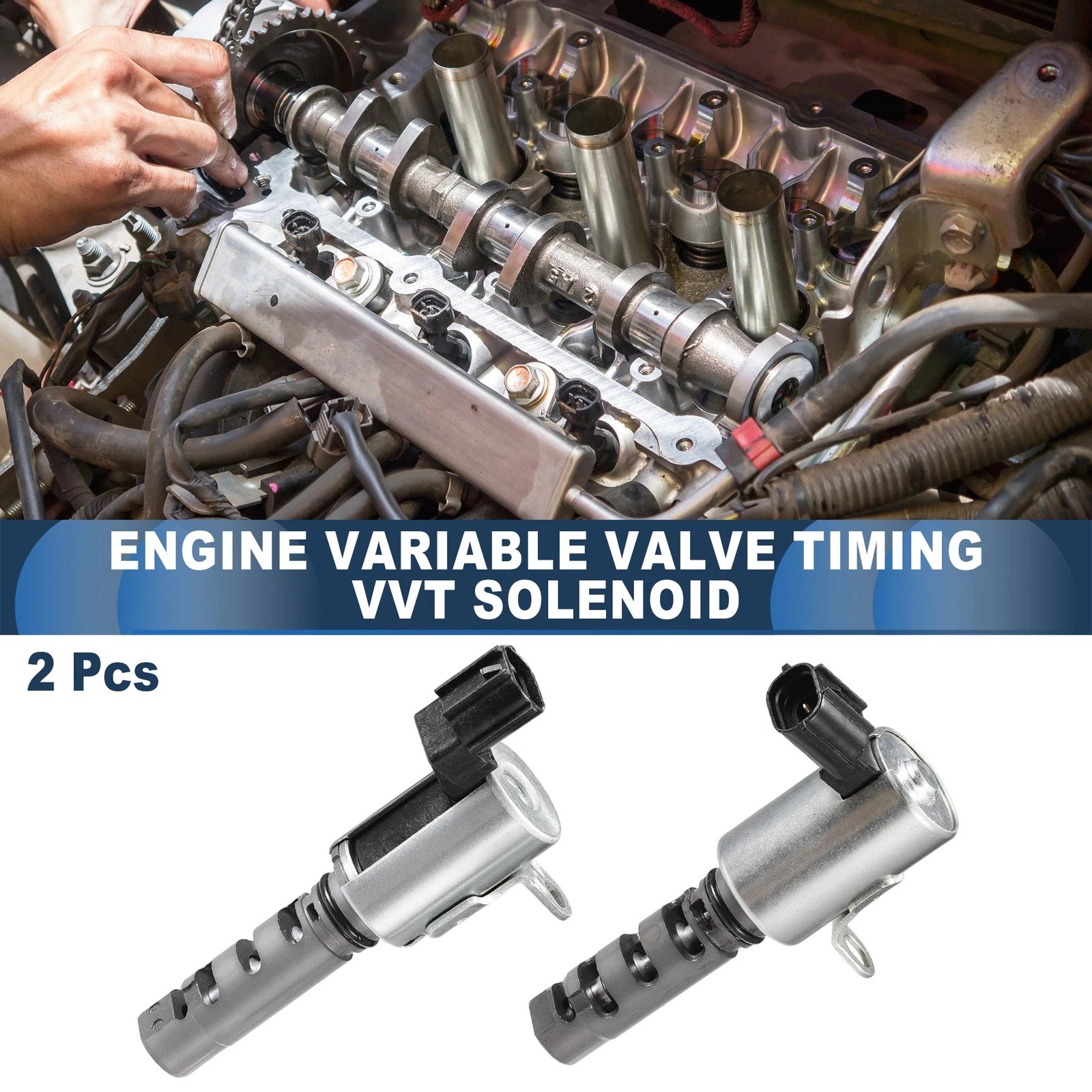 Variable Valve Timing VVT Solenoid Set 2PCS for Lexus ES350 (2007–2014)