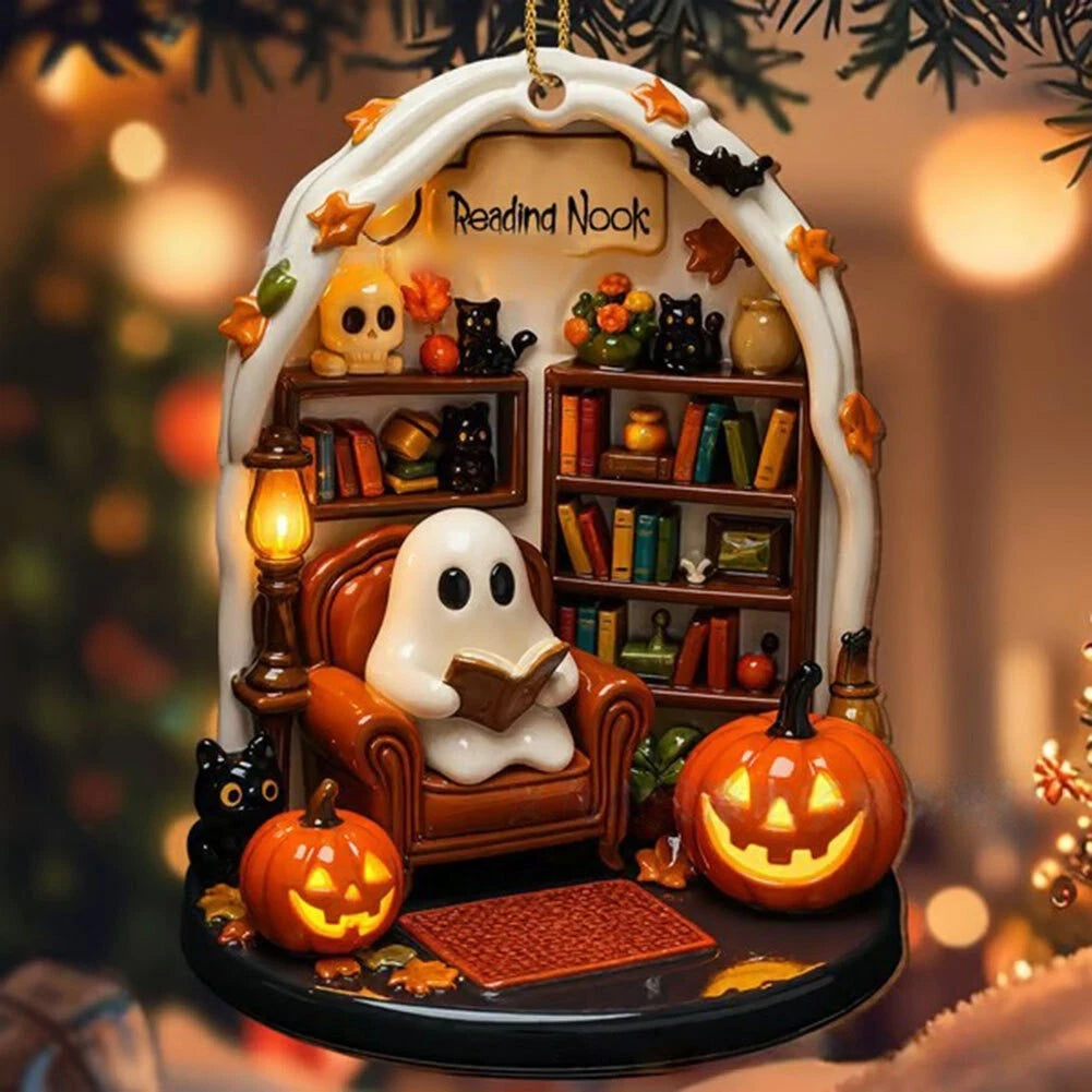 Halloween Spooky Ornament Acrylic 88CM for Wall Hanging and Table Display