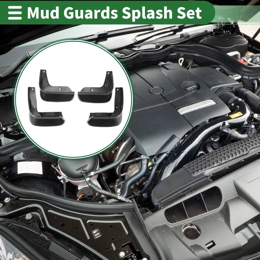 Mud Flaps Splash Guards Front & Rear for Honda Odyssey (2006–2008)