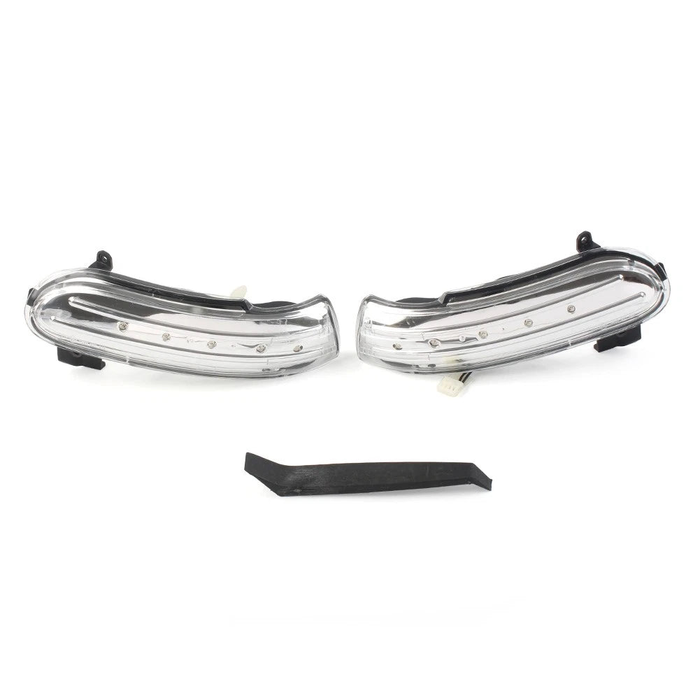 2X LED Rearview Mirror Turn Signal Light for Mercedes Benz SLK-Class R171 (2004–2011)