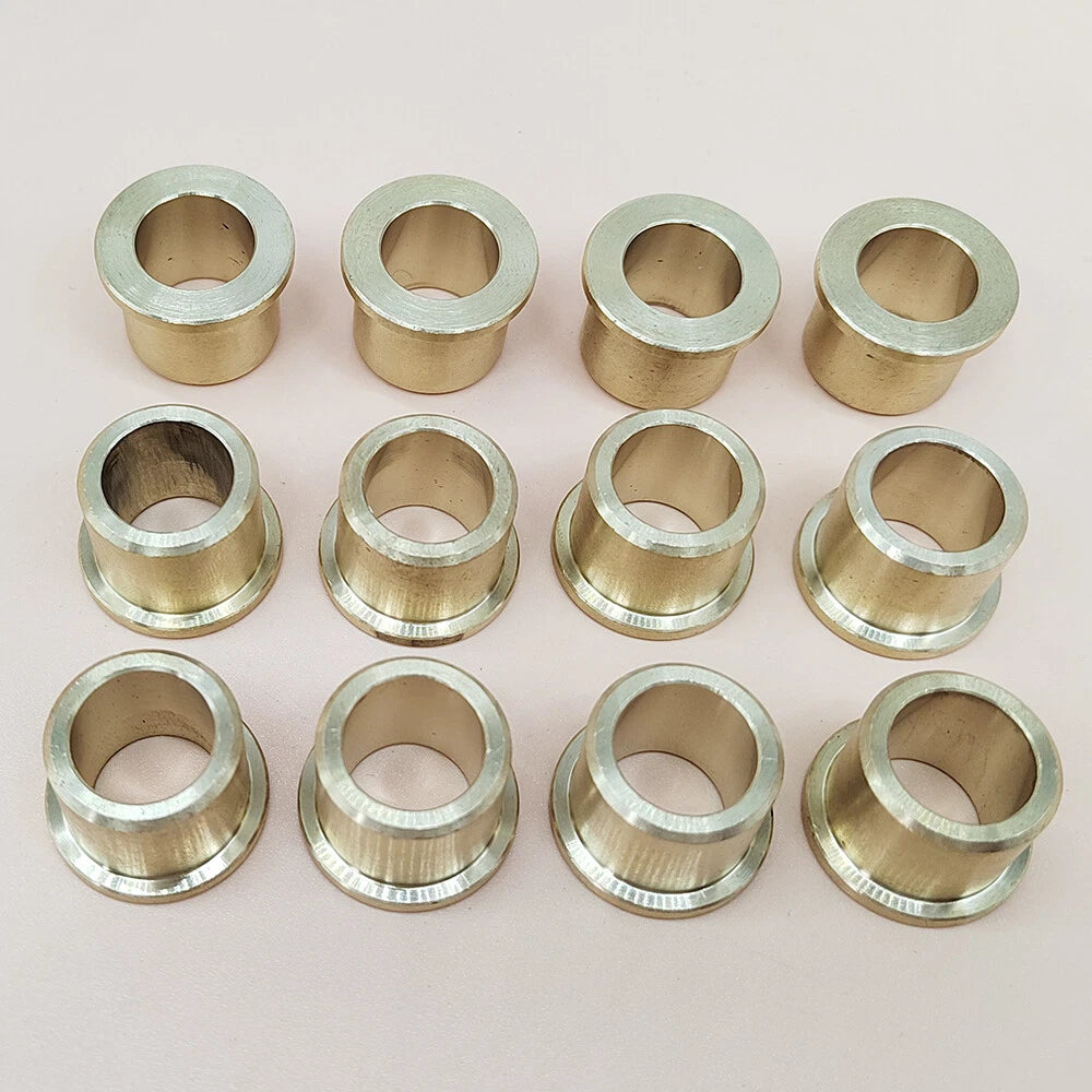 12PCS Solid A-Arm Bushings Bronze for Yamaha Banshee 350 (1987–2006)
