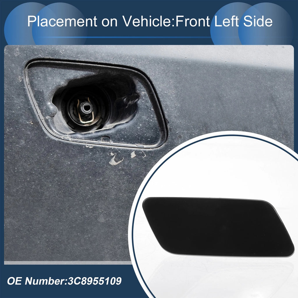 Front Left Washer Nozzle Cover Cap for Volkswagen Passat CC (2008–2012)