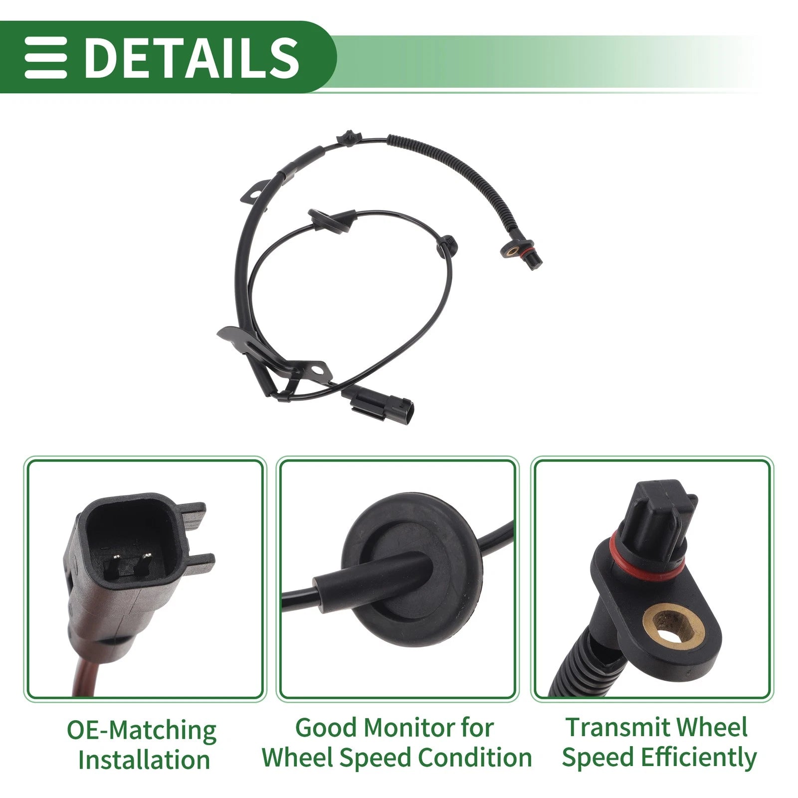 ABS Wheel Speed Sensor No. 05105062AA for Jeep Patriot (2007–2017)