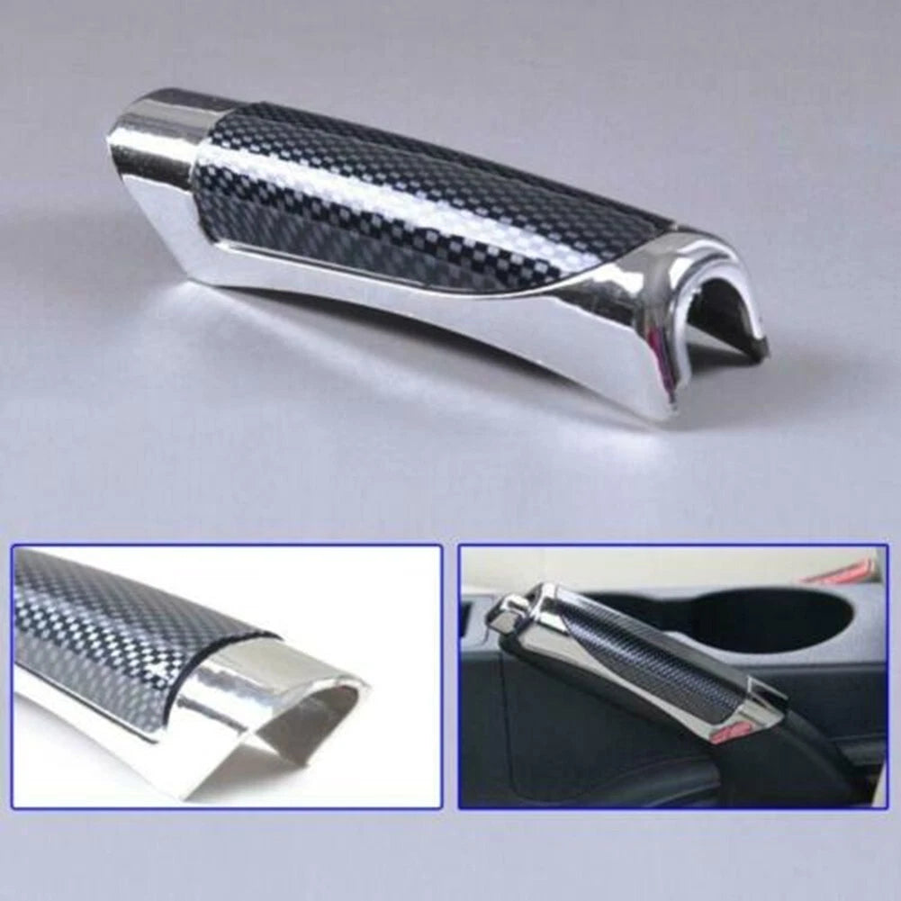 Hand Brake Protector Cover for - Black Carbon Fiber Style