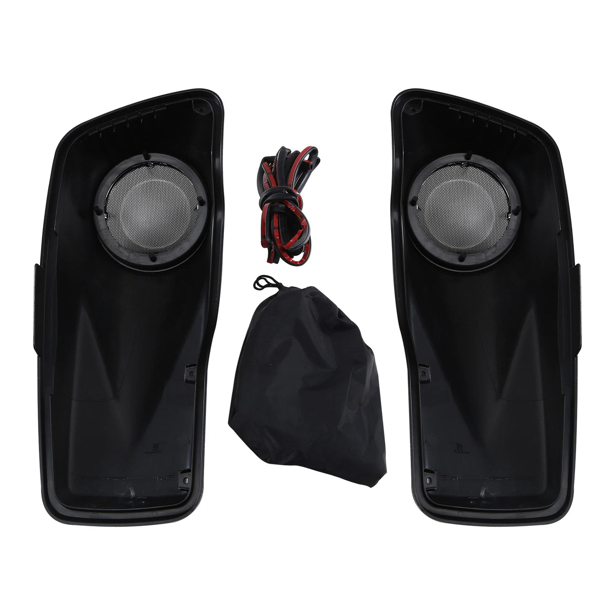 6.5" Saddlebag Speaker Lids for Harley Touring Electra Road Glide (2014–2024)