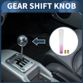 Shift Knob with 2 Adapters for Universal Fit (25cm, Clear Purple)