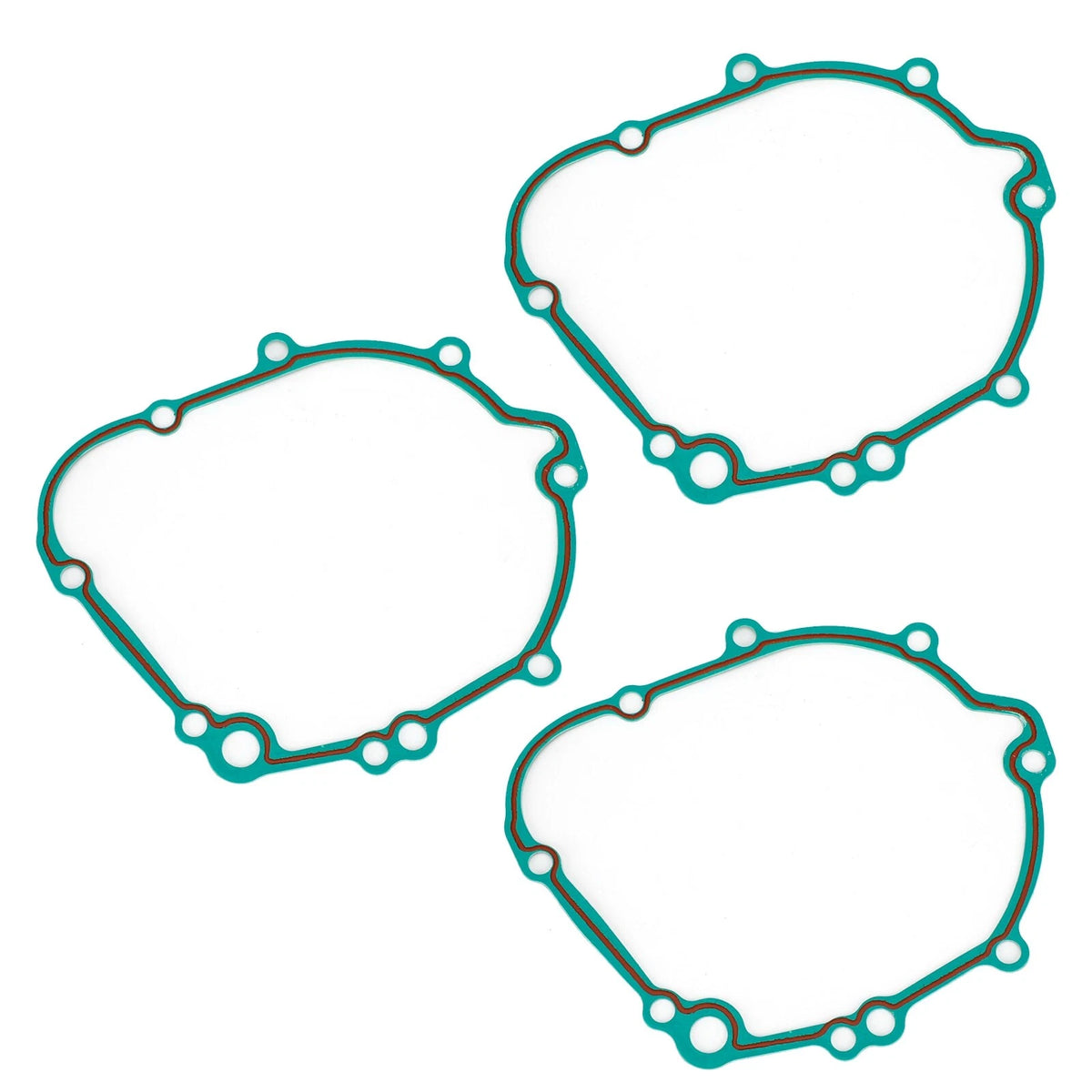 3X Left Stator Engine Cover Gasket for Suzuki GSXR750 GSXR600 (2006–2022)