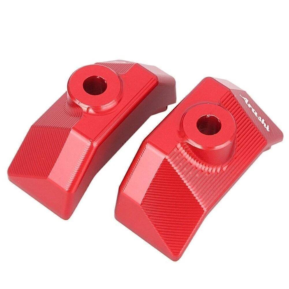 Rear Fork Spindle Chain Adjuster Block for Kawasaki Z800 (2012–2015) Red