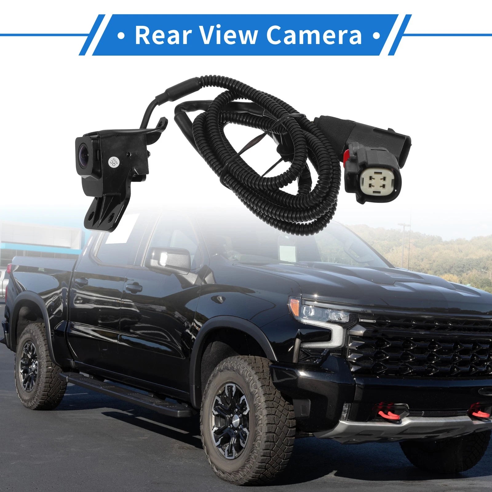 Rear View Camera Backup Reverse Camera for Chevrolet Silverado (2014–2019)