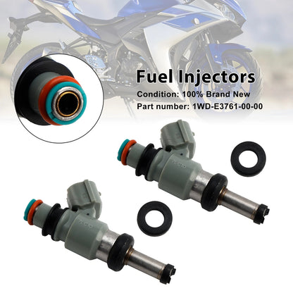 2X Fuel Injectors 1WD-E3761-00-00 for Yamaha YZF-R3 (2015–2022)