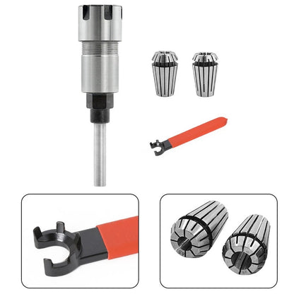 ER16 Collet Chuck for Craft Projects - Extended Working Depth, Anti-Slip Design