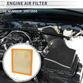 Engine Air Filter Replacement for Chevrolet Malibu 2.0L (2013–2015)