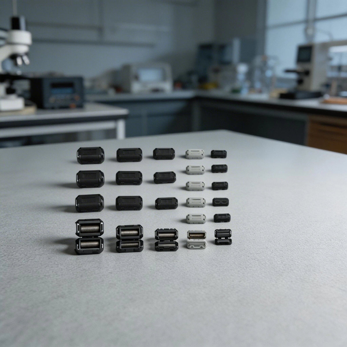 USB Cables with Ferrite Beads for Tool-free Installation