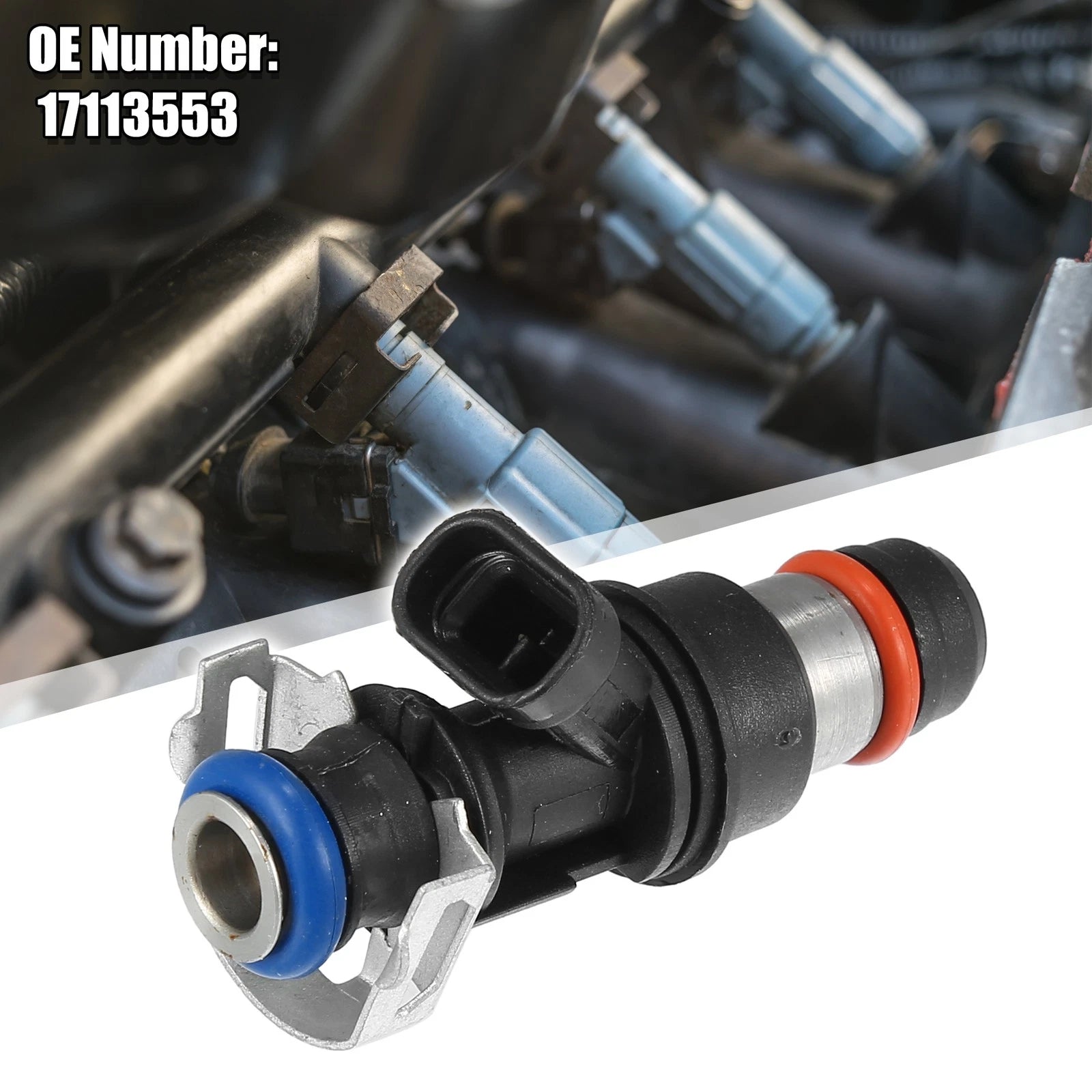 8Pcs Fuel Injector Set Replacement for Chevrolet Express 2500 (2005–2007)