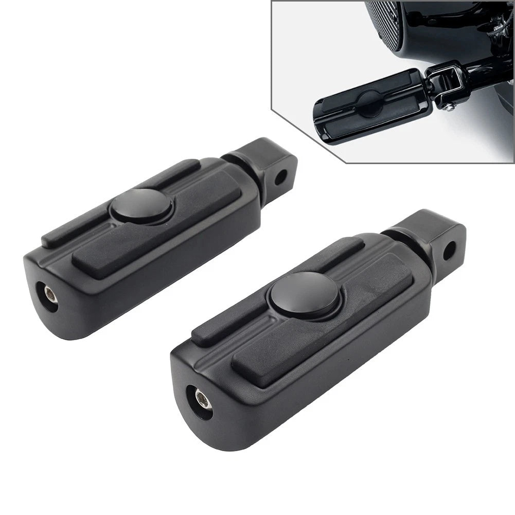 Rear Passenger Foot Pegs for Harley Softail Deluxe Fat Bob (2018–2023)