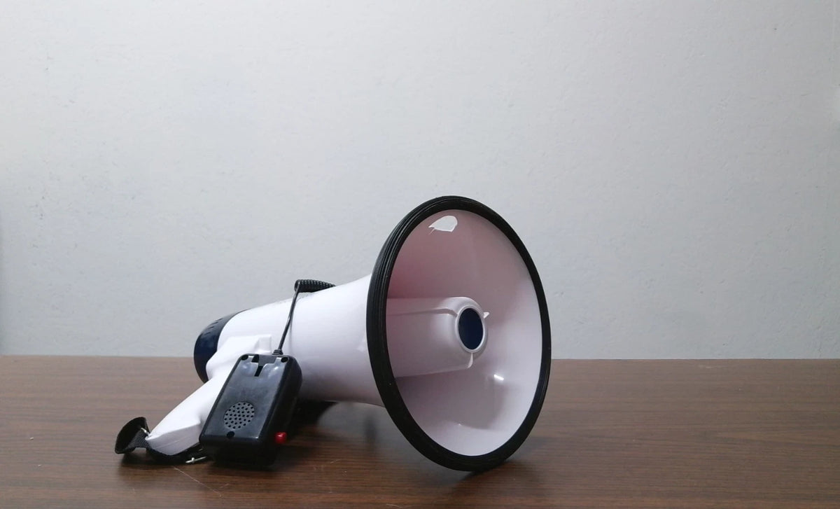 Megaphone with Recording Detachable Microphone for Pyle Pro