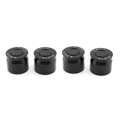 Set of 4 Mounting Nuts Bolts for Harley Road King, Breakout, Glide, Fat Boy